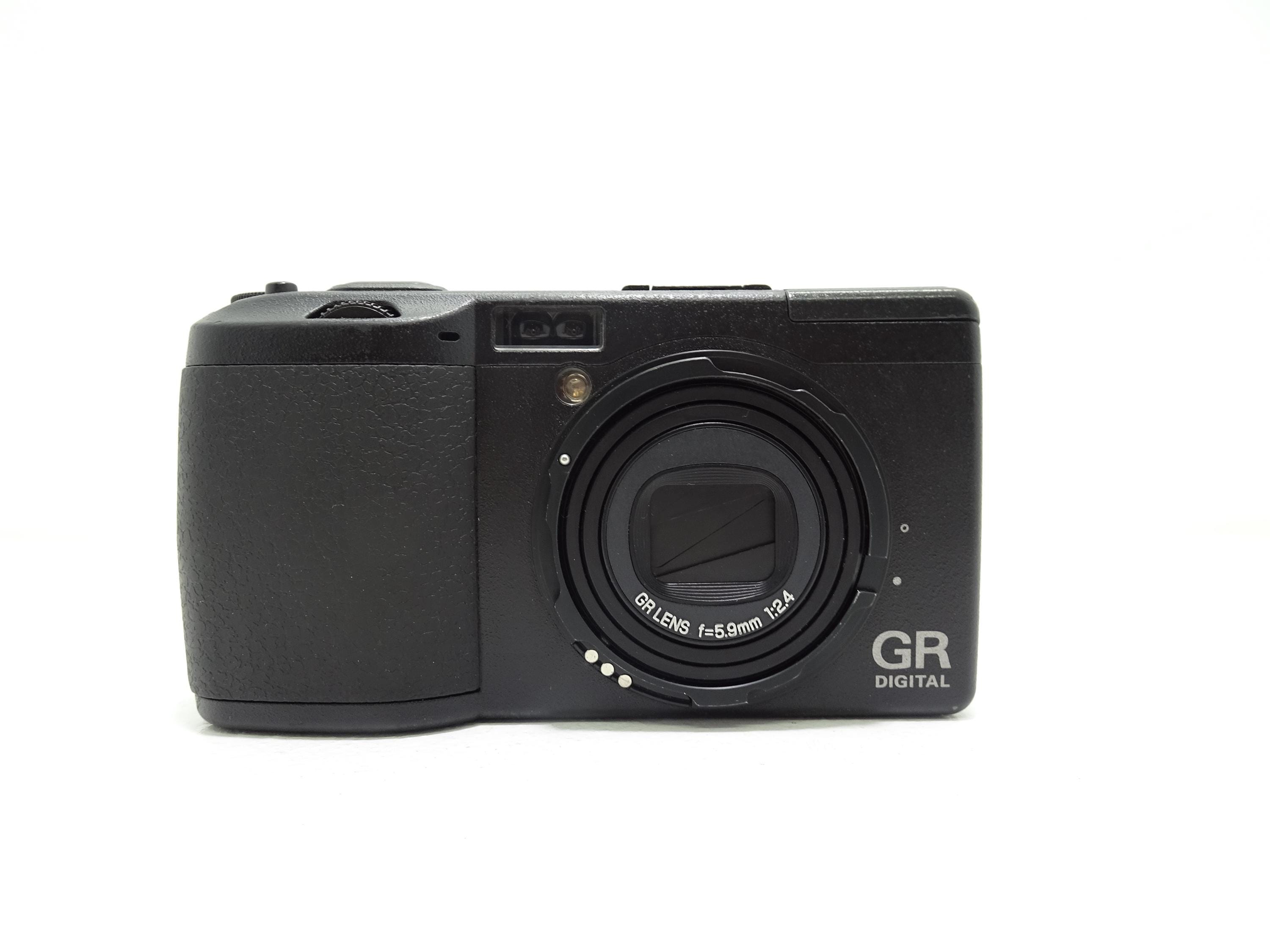 Ricoh GR Digital 8.1MP Black Compact Digital Camera With Battery