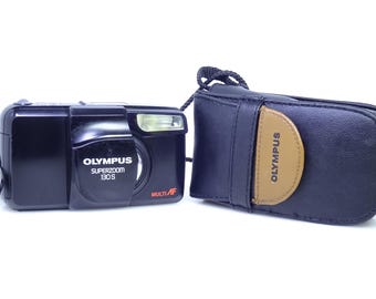 Olympus SuperZoom 130S Point And Shoot 35mm Vintage Film Camera