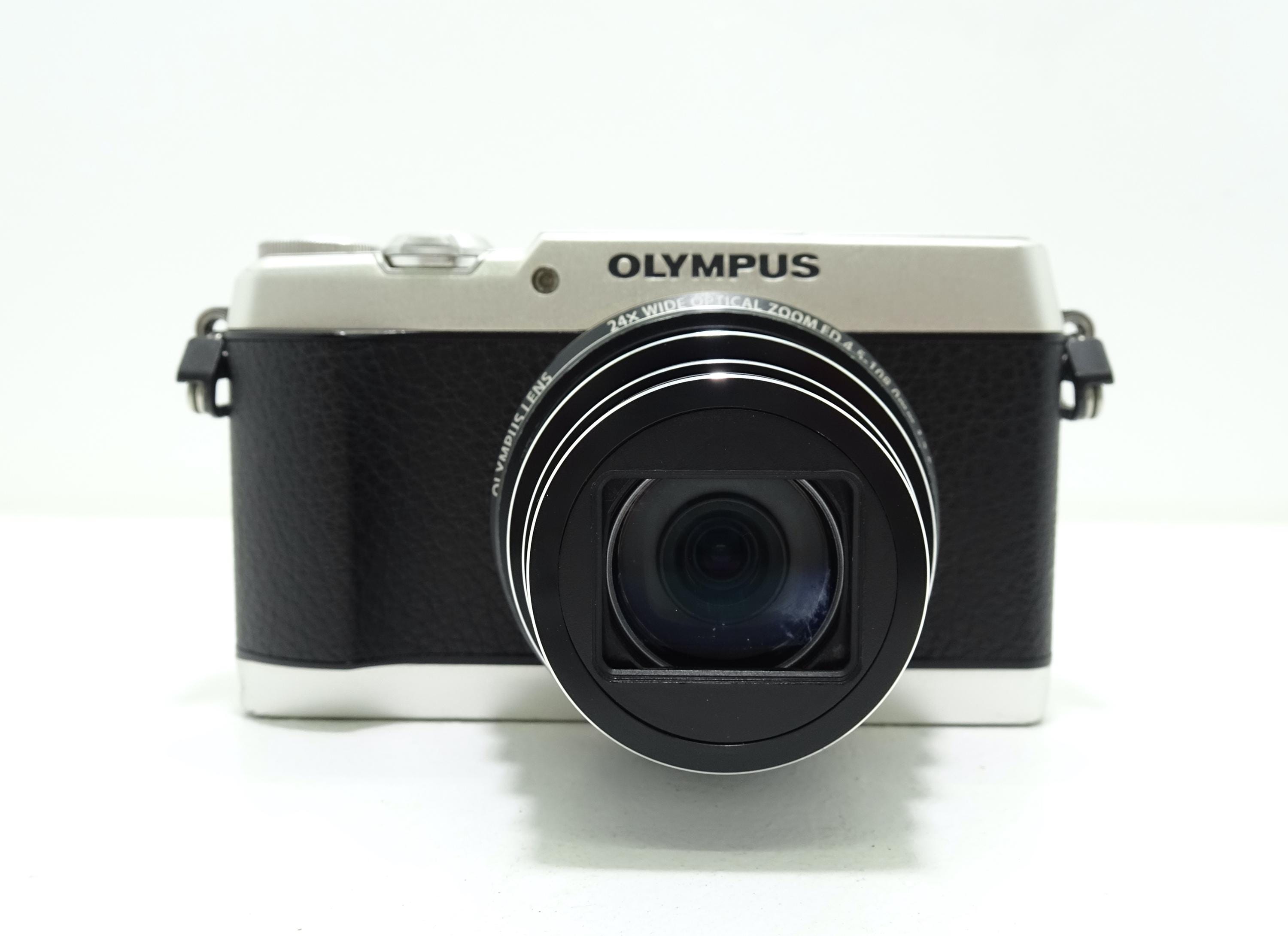 Olympus STYLUS SH-1 16.0MP Digital Camera - Silver With