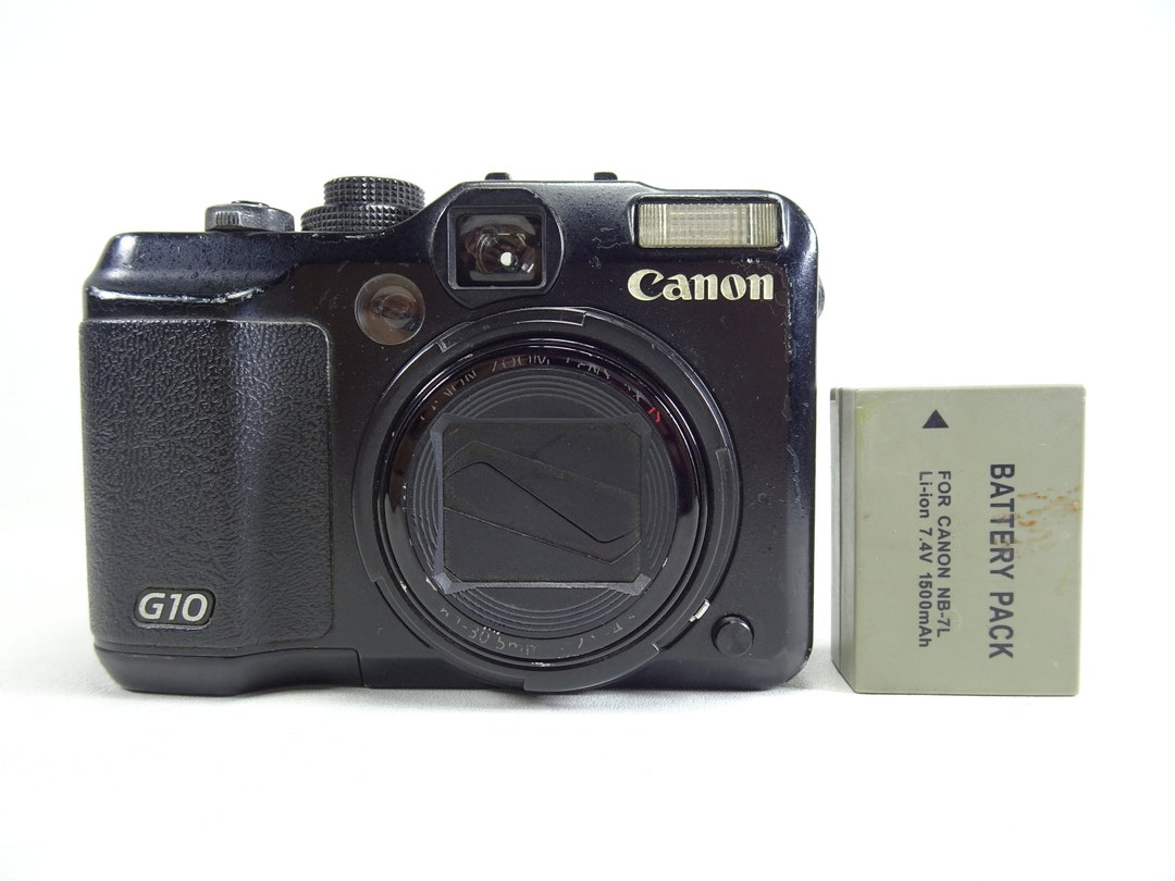 Canon Powershot G10 14.7MP Compact Digital Camera Black With