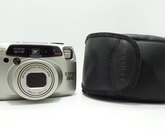 Mint PENTAX ESPIO 140M: 35mm Film Camera W/ Kodak Film Shipping
