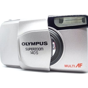 Olympus Superzoom 140S Point and Shoot Compact 35mm Film Vintage