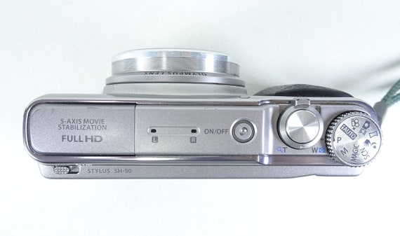 Olympus Stylus SH-50 Digital Compact Camera - Silver Color With