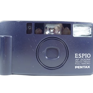 Pentax Espio AF Zoom 35-70mm Full Macro Point & Shoot 35mm In Good Condition