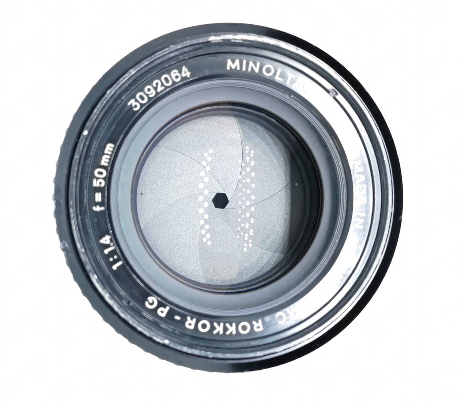 ミノルタ MC-Rokkor PG 50mm f1.4 マニュアルフォーカス プライム