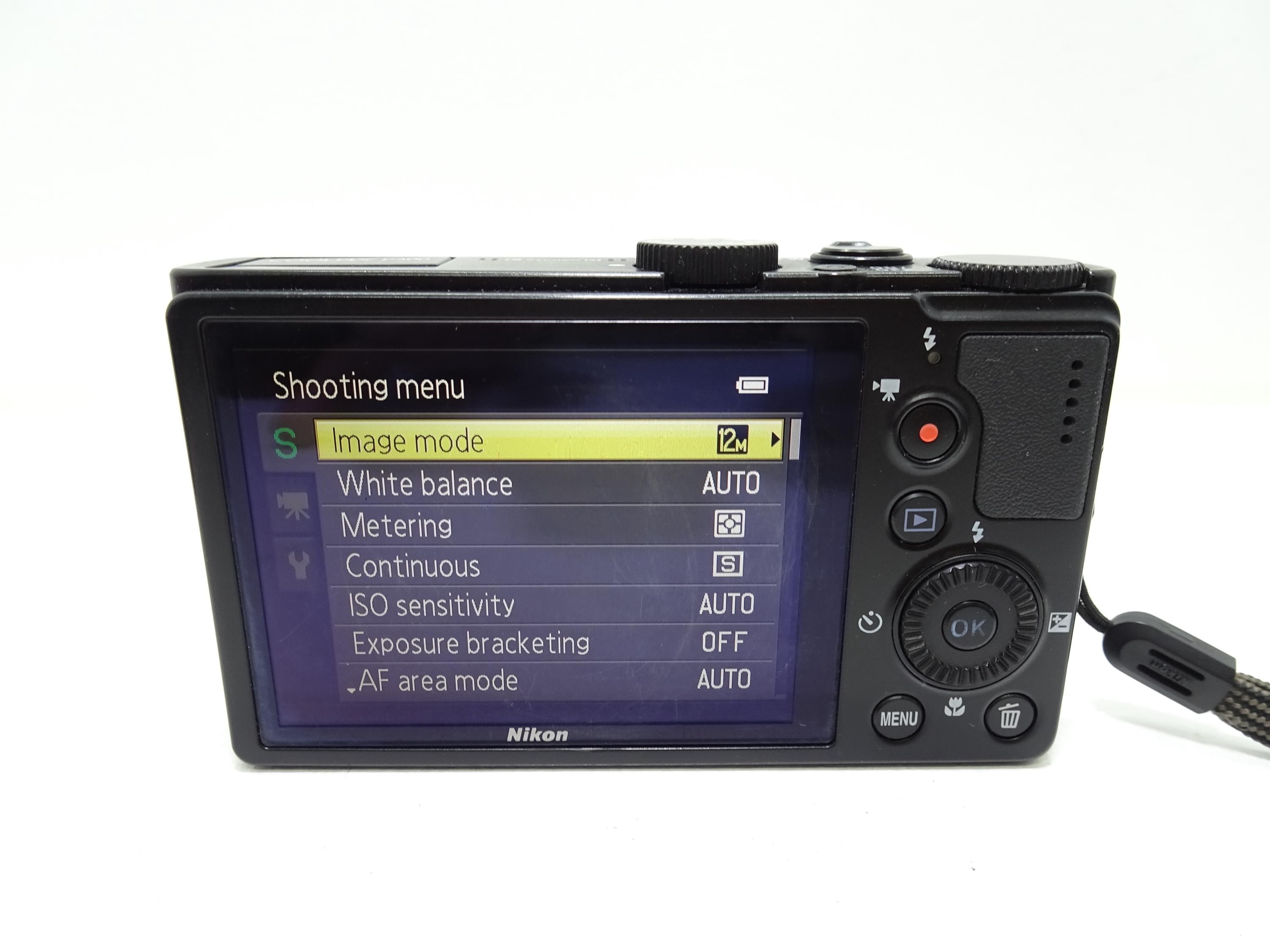 Nikon COOLPIX P300 12.2MP Digital Camera - Black With Battery