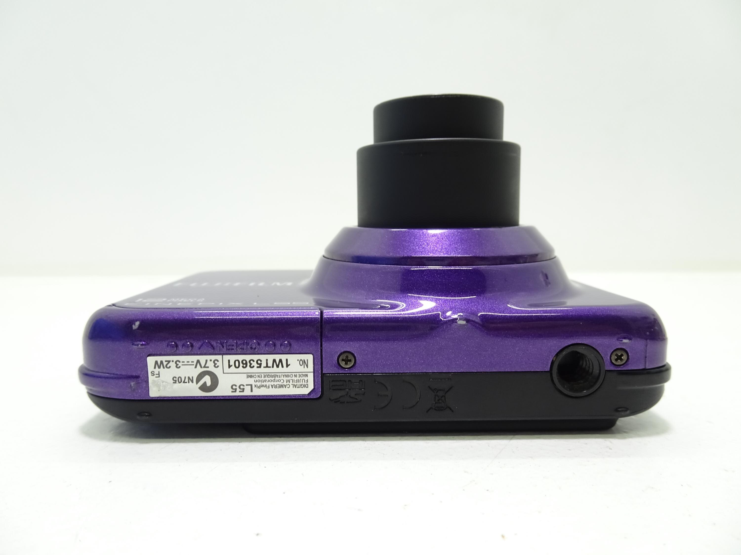 Fujifilm Finepix L55 12.0MP Digital Camera - Purple With Battery