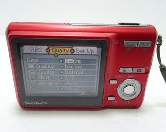 Casio Exilim EX-Z60 6.0MP Digital Camera Red Color With