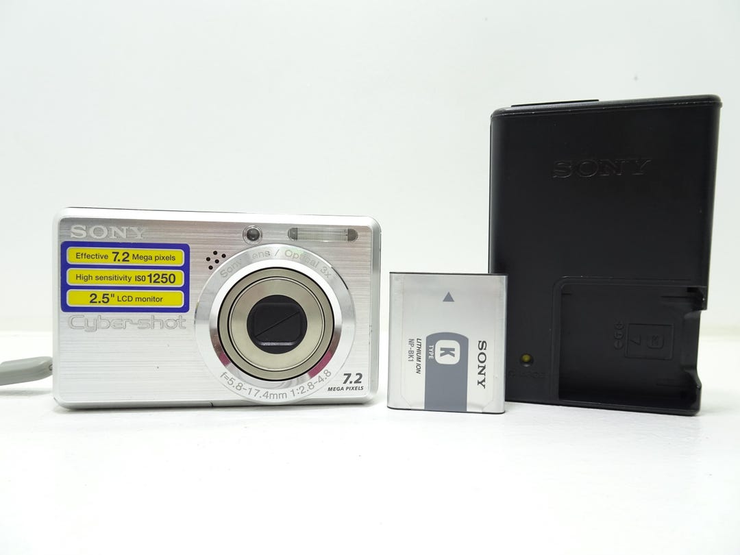 SONY Cyber-shot DSC-F77 セット Sony Cyber-Shot DSC-F77 Silver 4.0MP Compact Digital Camera | eBay