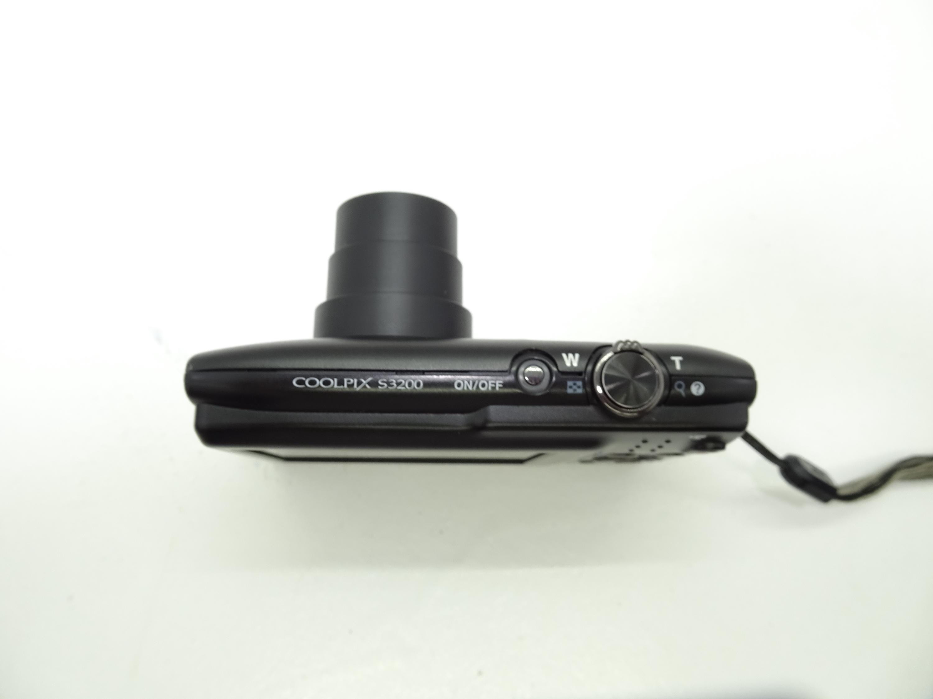 Nikon Coolpix S3200 - Point and Shoot Digital Camera - Black With