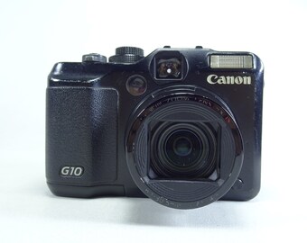 Canon Powershot G10 14.7MP Compact Digital Camera Black With