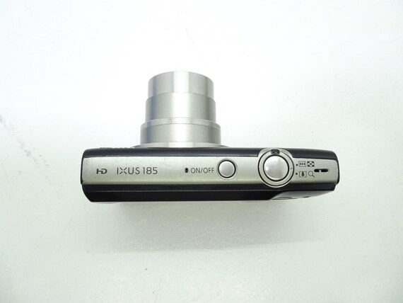 Canon IXUS 185 20MP デジタルコンパクトカメラ - ブラック 