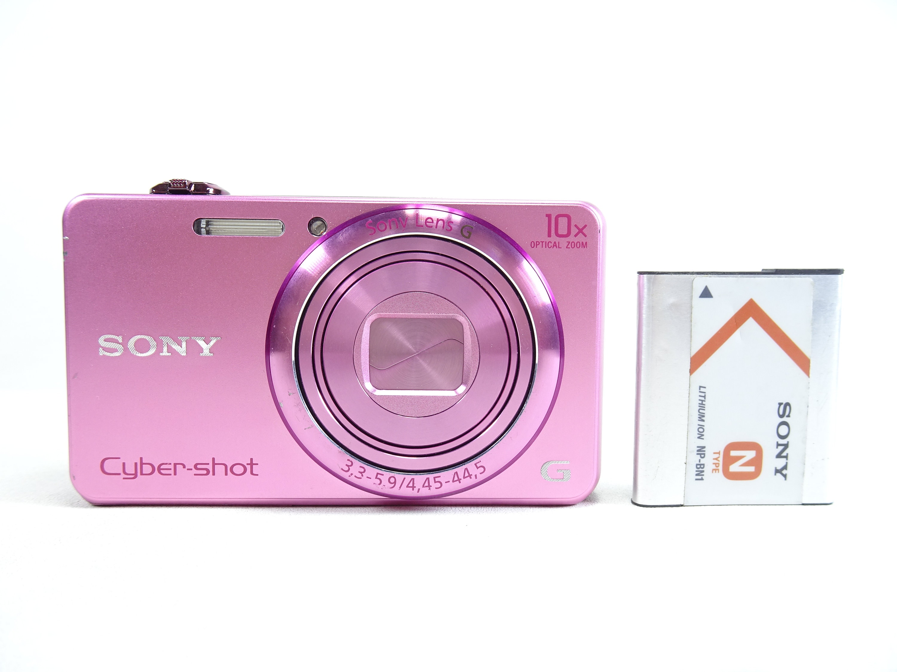 Pocket Camera for Full HD Movies, Pink & Black, DSC-WX220