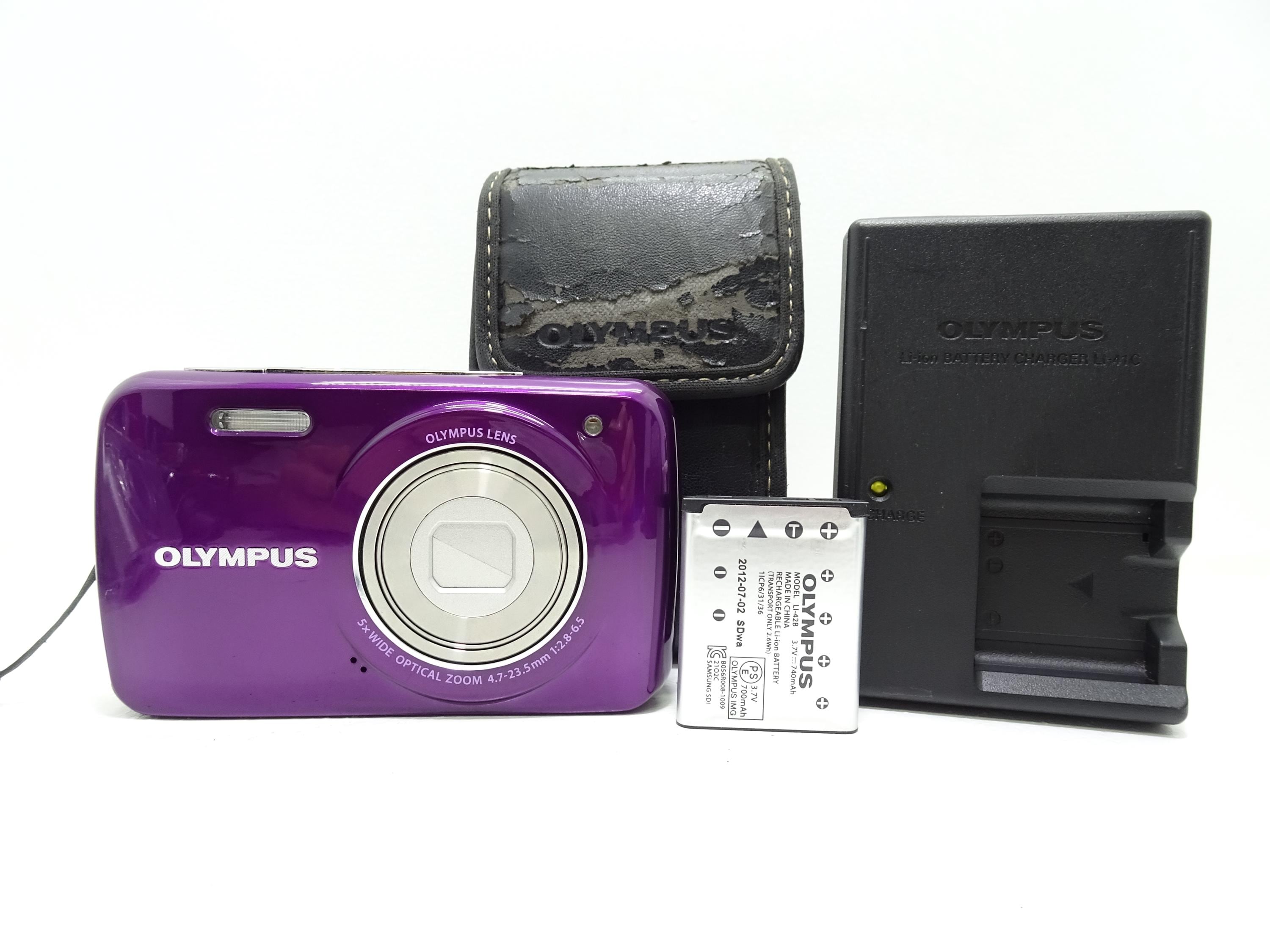 OLYMPUS VH210 (良品） Olympus VH-210 14.0MP Digital Compact Camera - Purple With