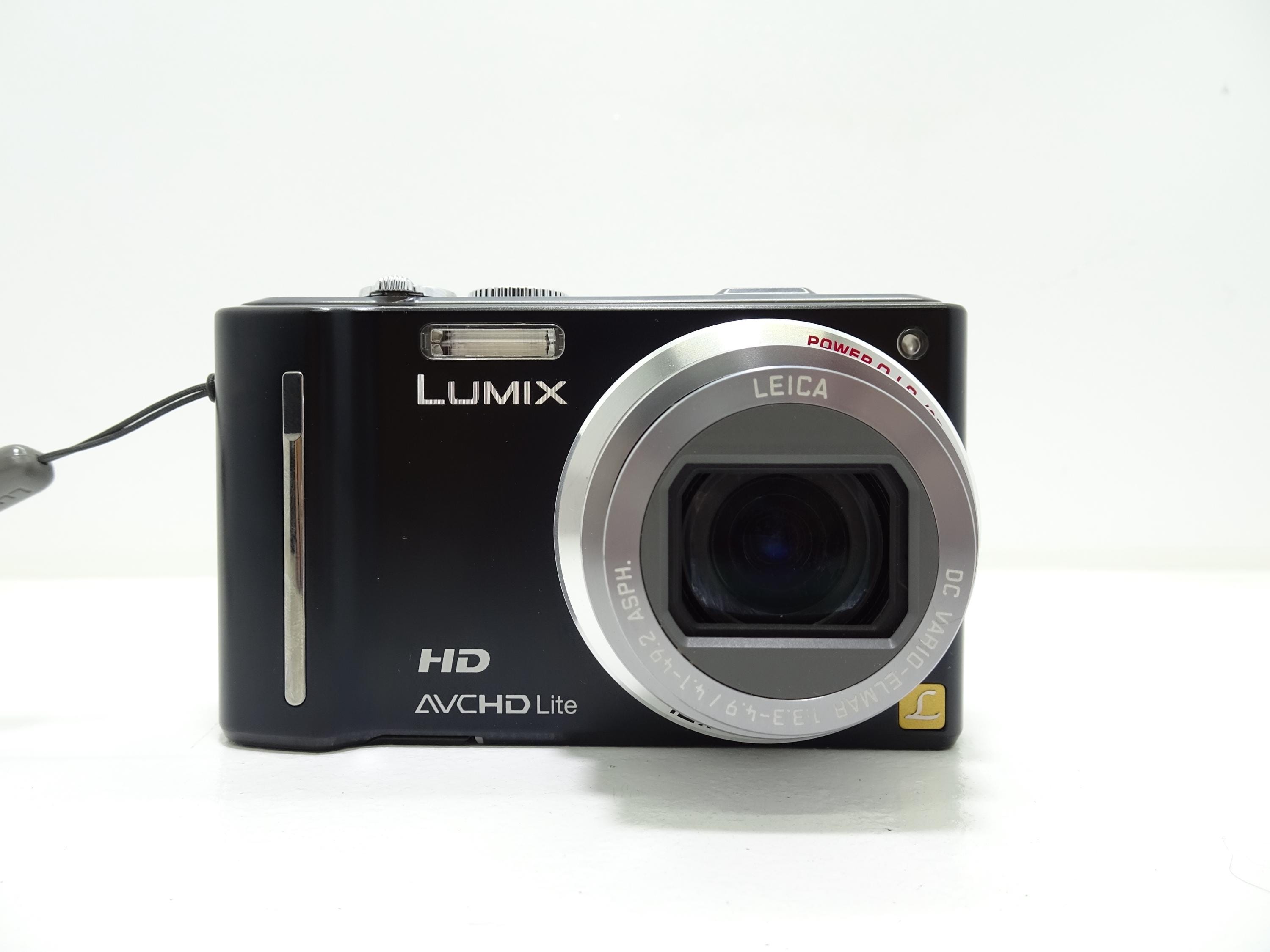 Panasonic Lumix DMC-TZ10 12.1MP Digital Compact Camera - Black