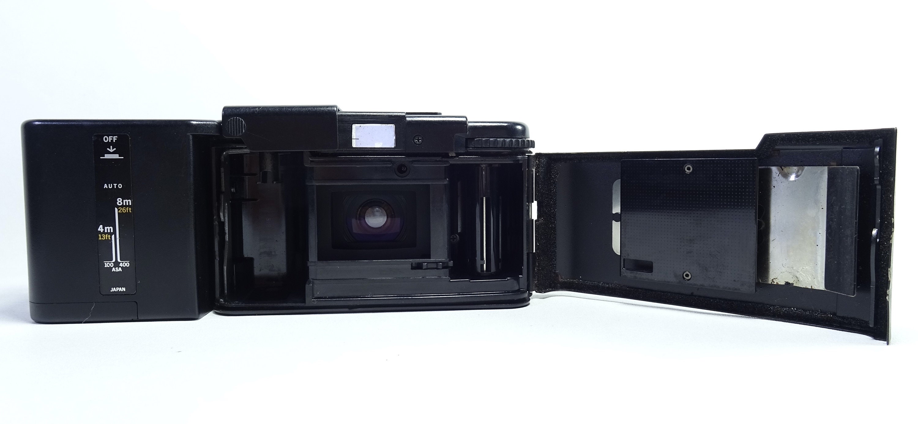 Olympus XA With A16 Flash 35mm Rangefinder Film Camera in
