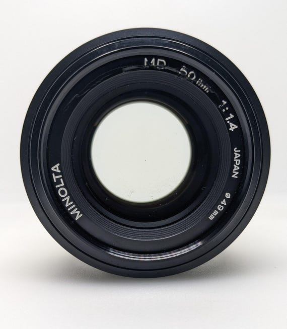 ミノルタ MD 50mm f1.4 マニュアルフォーカス ヴィンテージプライム