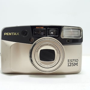 Pentax Espio 125M Point and Shoot Compact 35mm Vintage Film Camera.