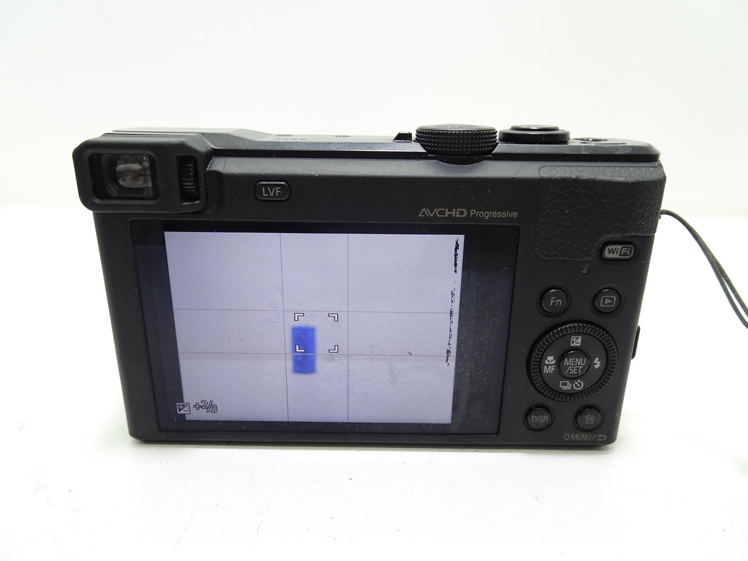 Panasonic Lumix DMC-TZ60 18.1MP Digital Camera Black With Battery