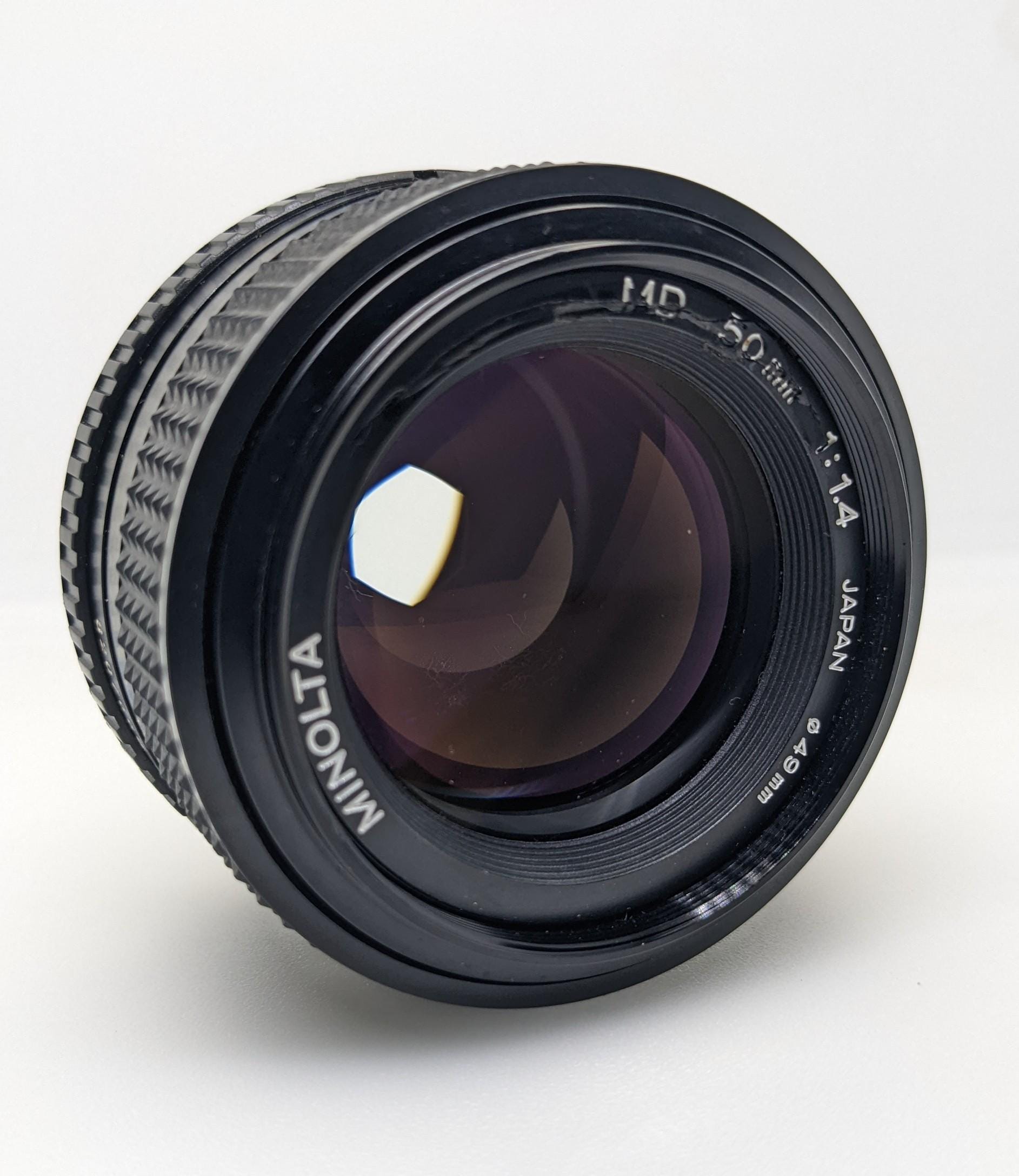 ミノルタ MD 50mm f1.4 マニュアルフォーカス ヴィンテージプライム