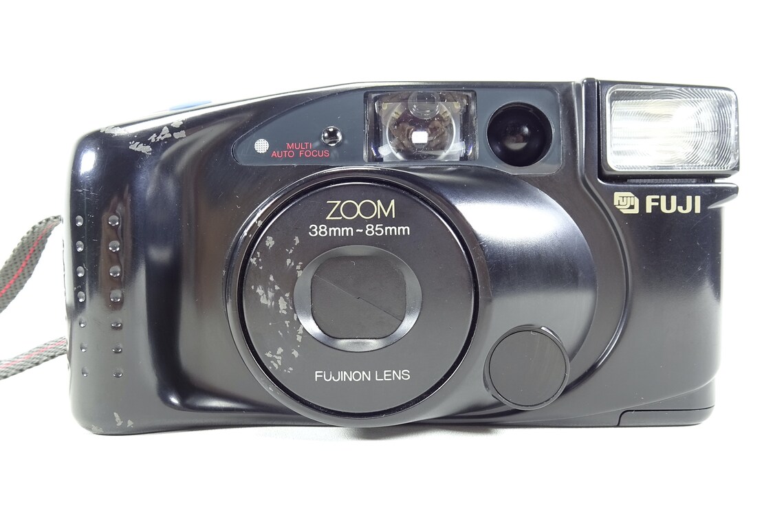 Fuji Zoom Cardia 900 Vintage Film Camera with Case, photo 2 sur 5