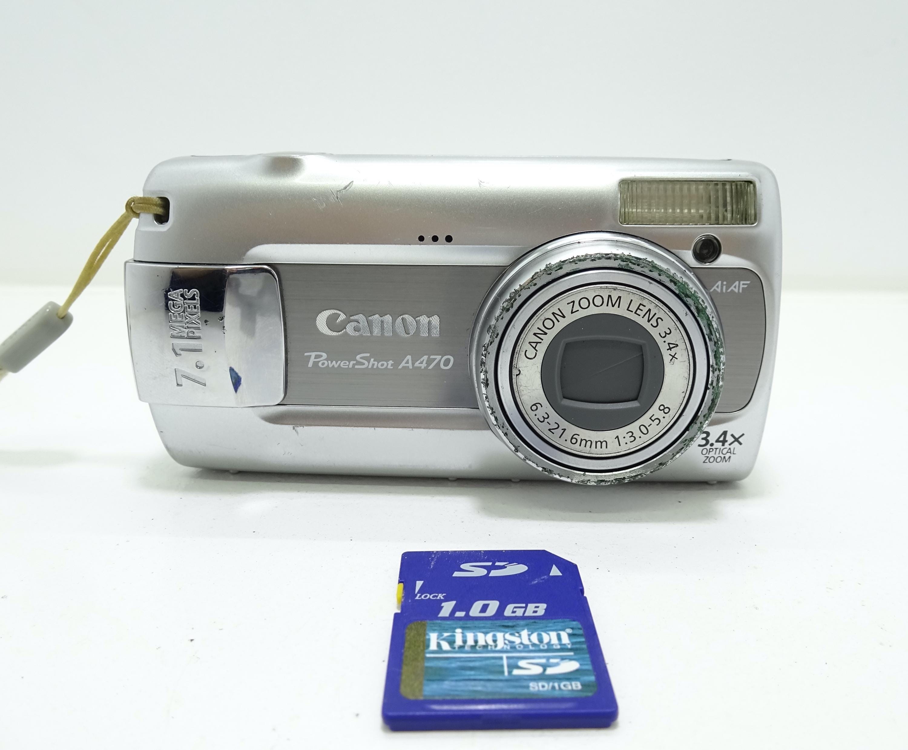 Canon Powershot A470 silver シルバー 【公式通販】