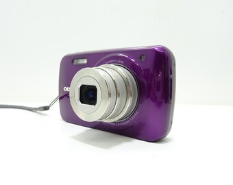 Olympus VH-210 14.0MP Digital Compact Camera - Purple With