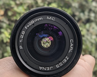 Carl Zeiss Jena Sonnar 40mm F/2.8 Lens Pentaka 8 Pentaflex Movie
