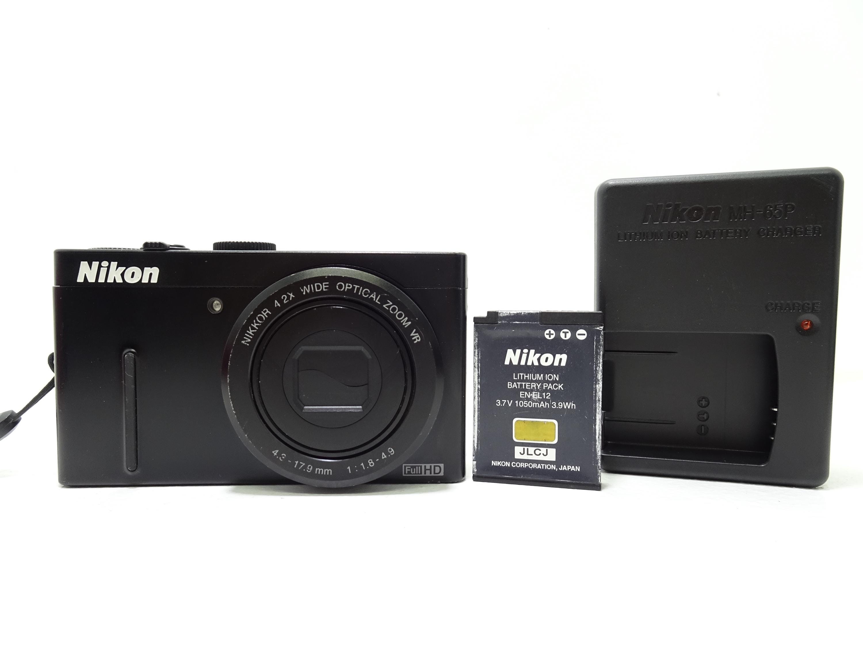 Nikon COOLPIX P300 12.2MP Digital Camera - Black With Battery