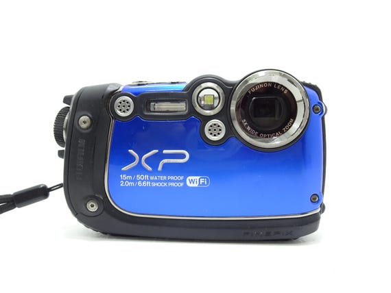 Fujifilm Finepix XP200 Blue 16MP Waterproof Digital Camera