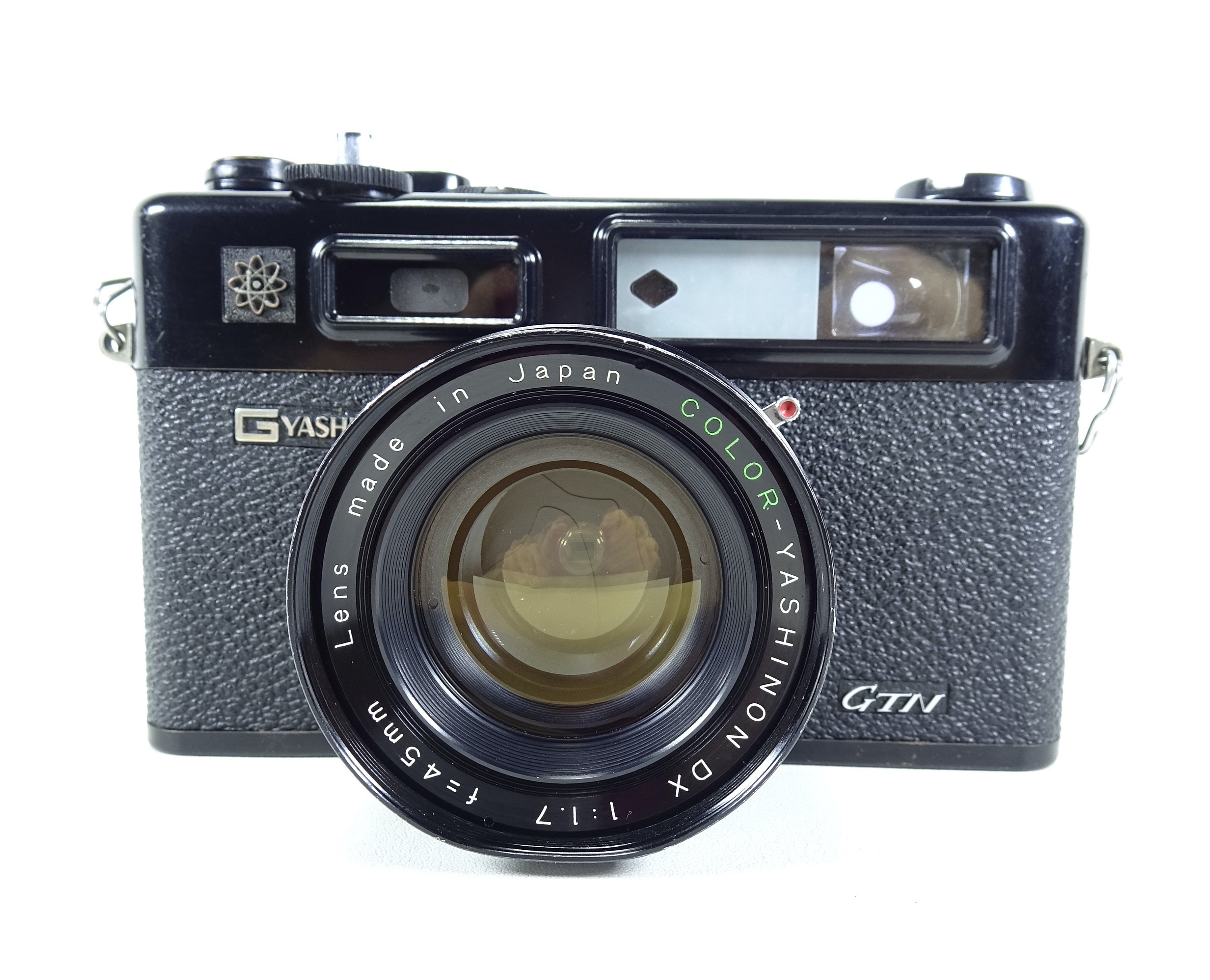 Yashica Electro 35 GTN Black Rangefinder 35mm Film Camera in Good