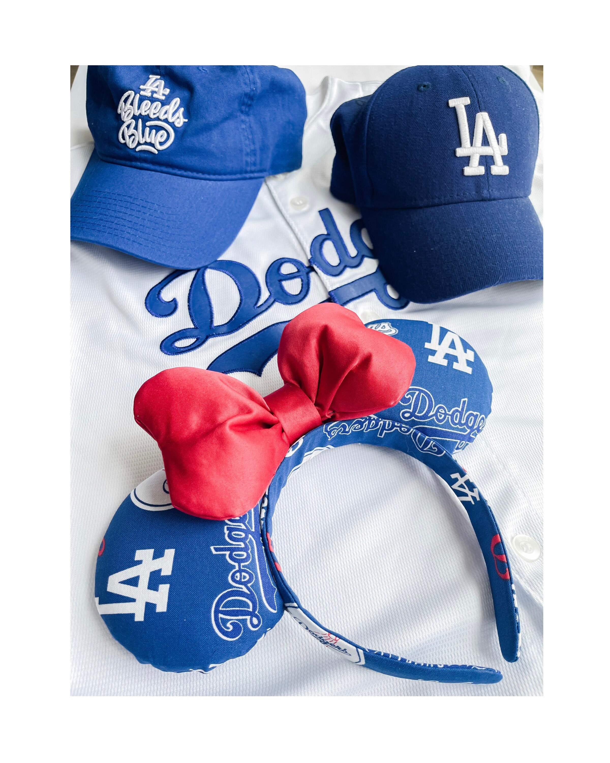Los Angeles Dodgers Disney Mickey Mouse x LA Dodgers Custom Name