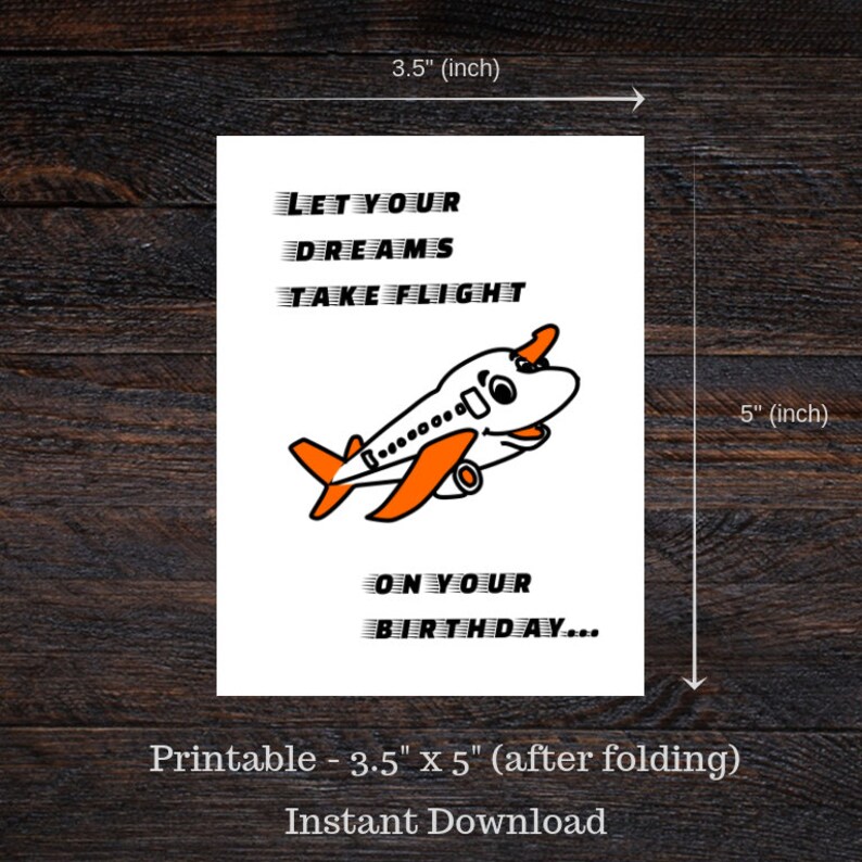 Foldable Printable Birthday Cards For Kids