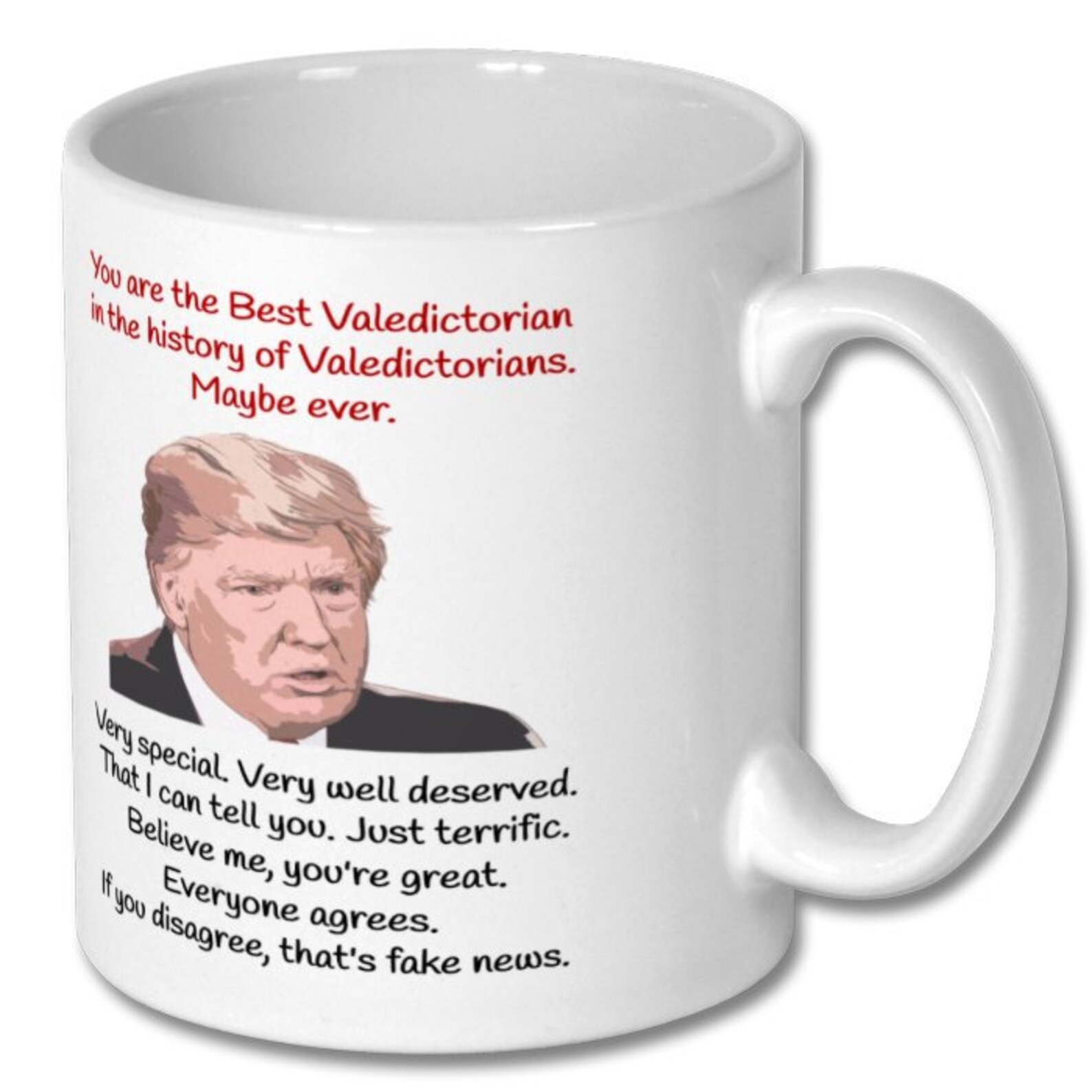 BEST VALEDICTORIAN MUG, Valedictorian, Valedictorian Mug, Valedictorian