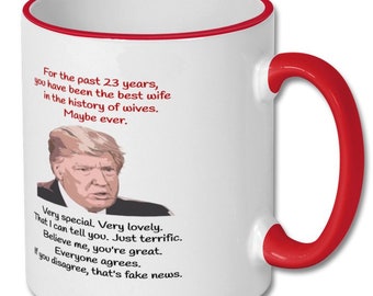23rd ANNIVERSARY MUG for wife, 23rd anniversary gift, 23rd anniversary gift for her, 23rd anniversary gift for wife, 23 years anniversary