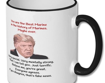 BEST MARINE MUG, marine, marine mug, marine gift, marine coffee mug, marine gift idea, gift for marine
