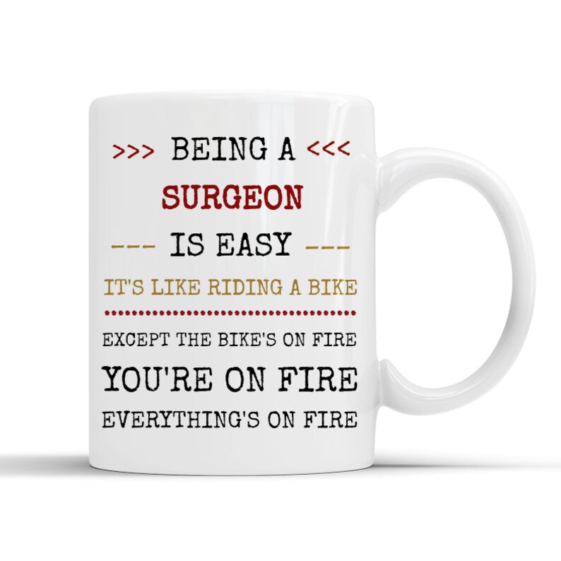 SURGEON FUNNY MUG, surgeon,surgeon mug,surgeon gift,surgeon coffee mug,surgeon gift idea,gift for surgeon,surgery mug,orthopedic surgeon image 2
