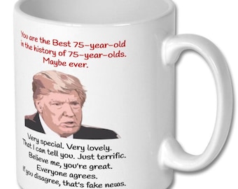 75th BIRTHDAY MUG, 75th birthday gift, 75th birthday gift idea, gift for 75th birthday, 75th birthday coffee mug