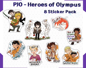 PJO- Heroes of Olympus Sticker Pack
