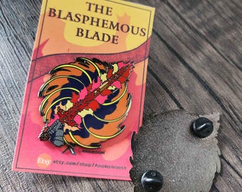 Elden Ring Blasphemous Enamel Pin