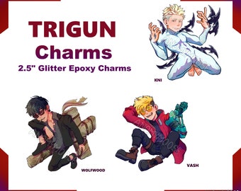 Trigun Stampede 2.5" Encantos de brillo