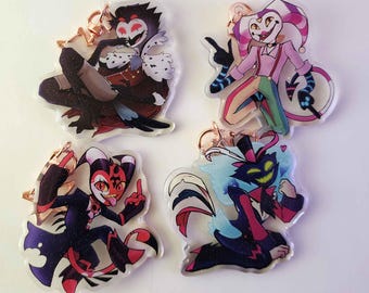Hellaverse 2.5" Glitter Charms