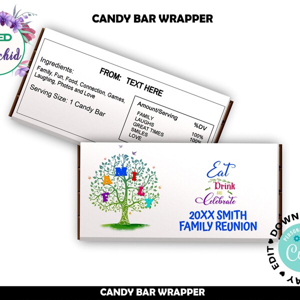 Family Reunion Candy - Etsy