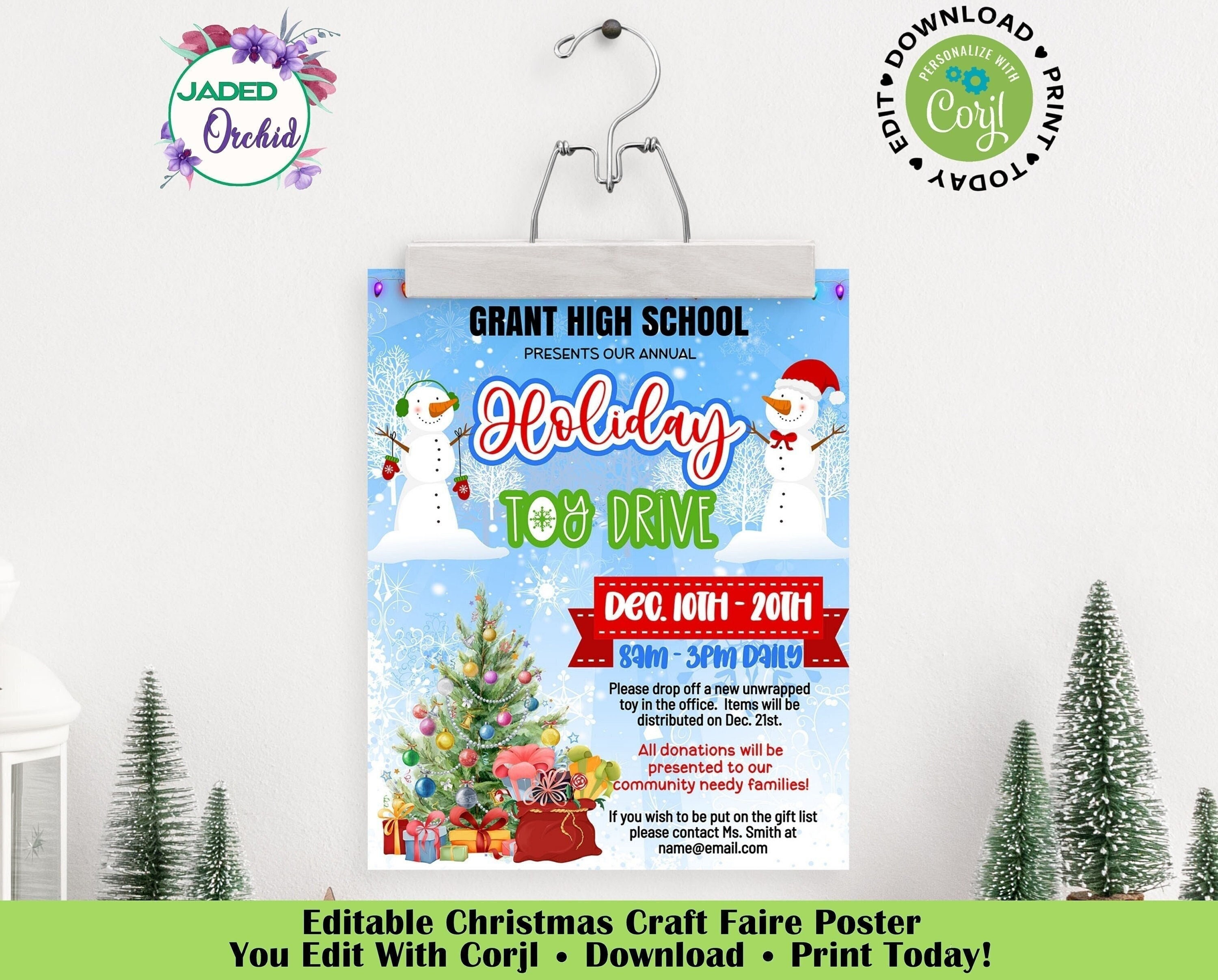Toy Drive Flyer Template Free