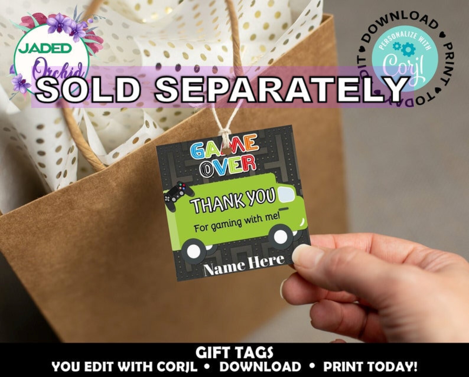 Printable Game Truck Birthday Juice Pouch Label Video Gamer Etsy