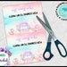 Printable Unicorn Birthday Bag Toppers Editable Unicorn - Etsy