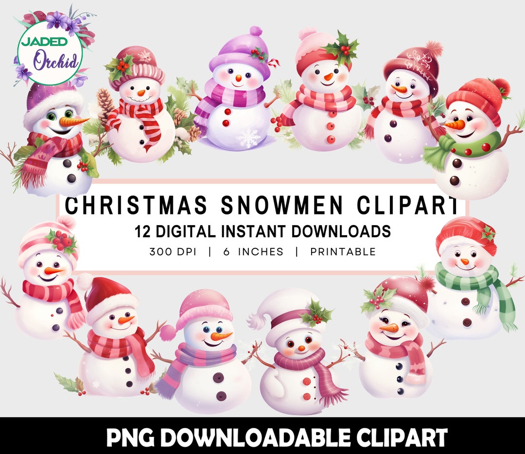 Christmas Snowman Printable