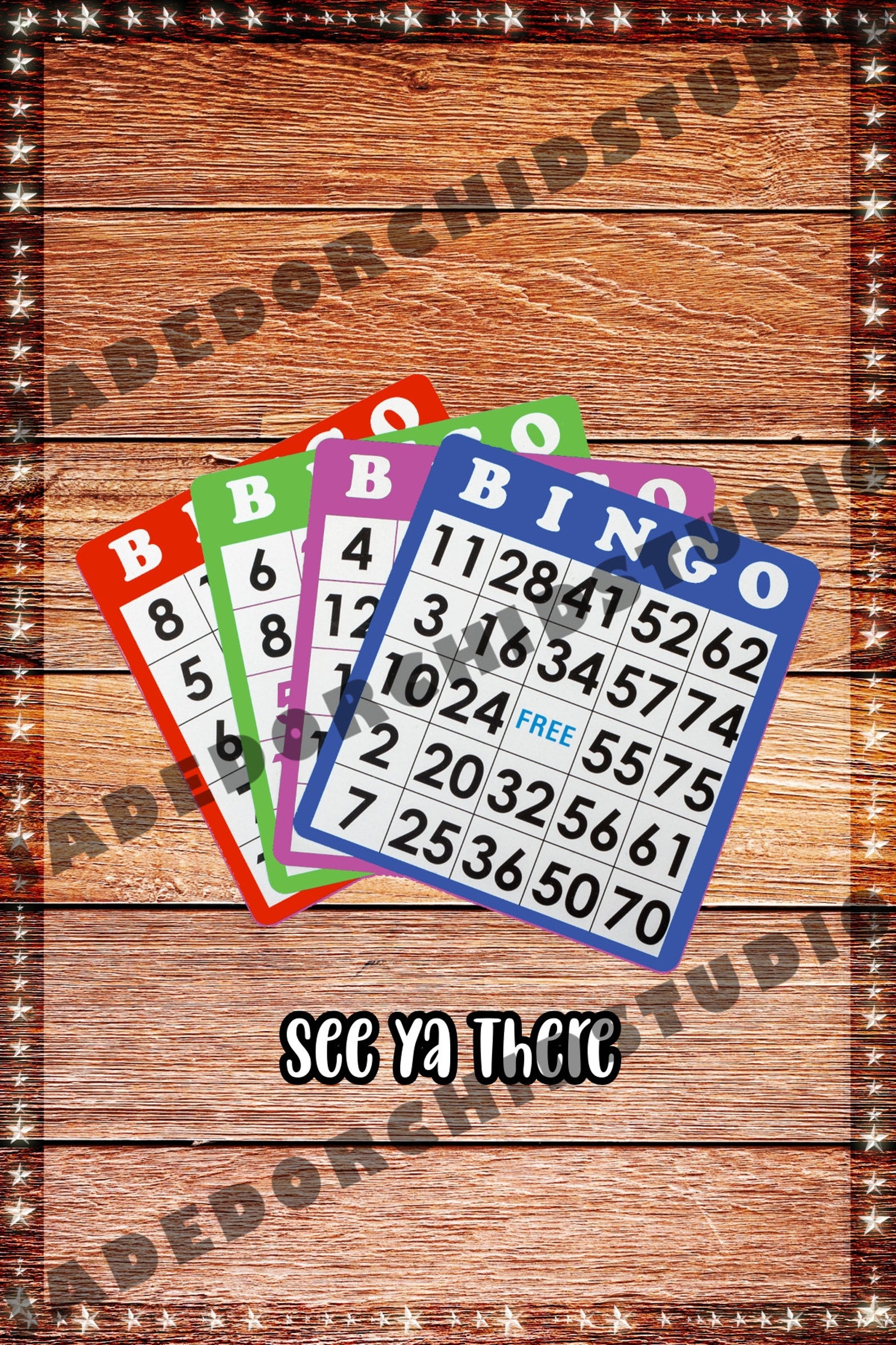 Bingo Game Birthday Party Bingo Game Night Invitation Bingo Etsy
