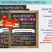 EDITABLE Virtual Back to School Photo Prop Chalkboard Back to School ...