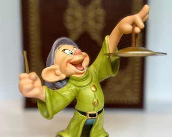 Dopey Disney Snow White and the Seven Dwarves Classics Collection Figurine Kids Room Decor Disney Lover&#39;s Collectible
